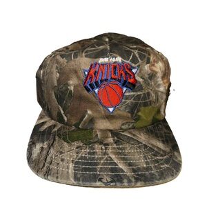 New York Knicks Real-tree Camo SnapBack